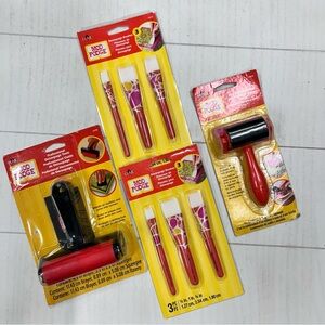 NIP Lot of Mod Podge‎ Brushes & Tools New Never Used